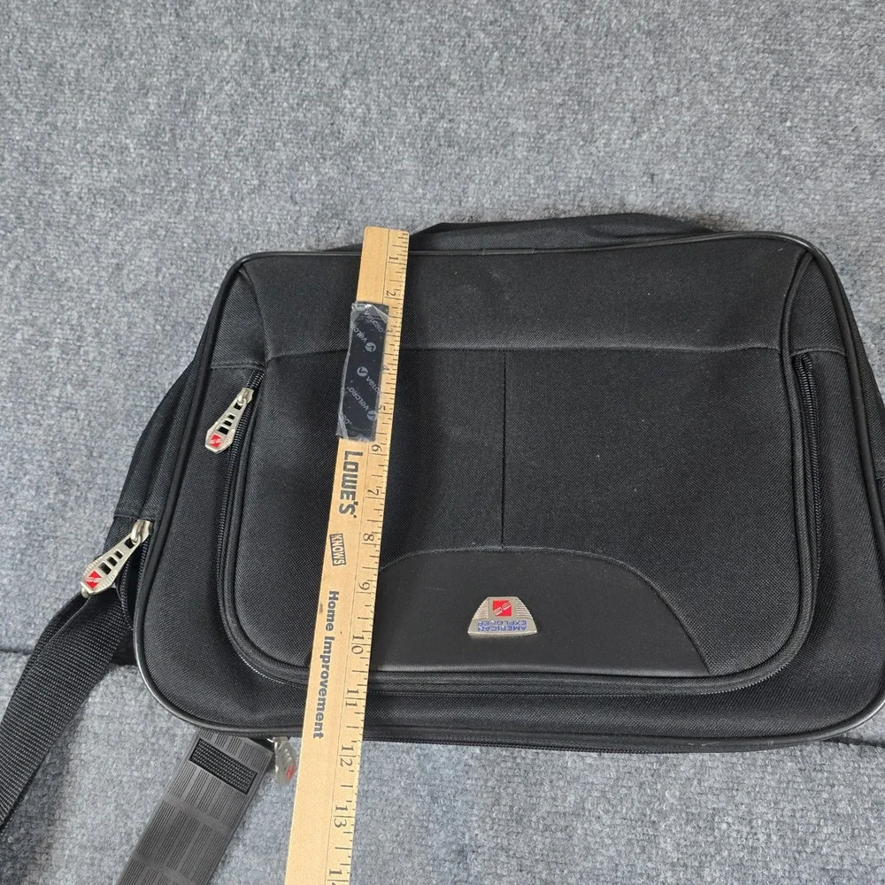 American Explorer Black‎ Messenger Bag Laptop Bag Travel Bag